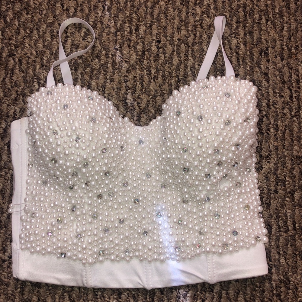 Windsor Pearl Corset top
